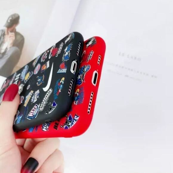 IPhone case, colors black and red, new - Picture 6 of 6